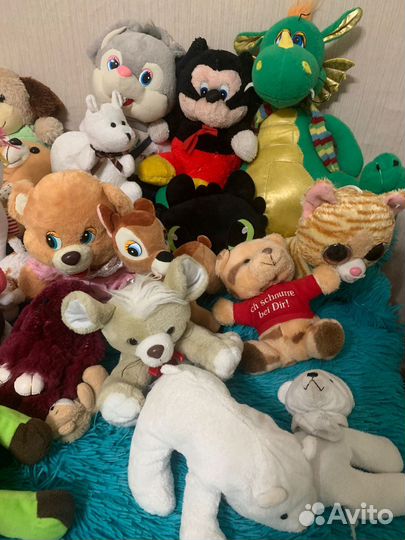 Игрушки мягкие