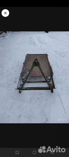 Сани для снегохода