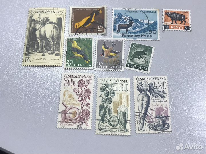 Флора и фауна марки