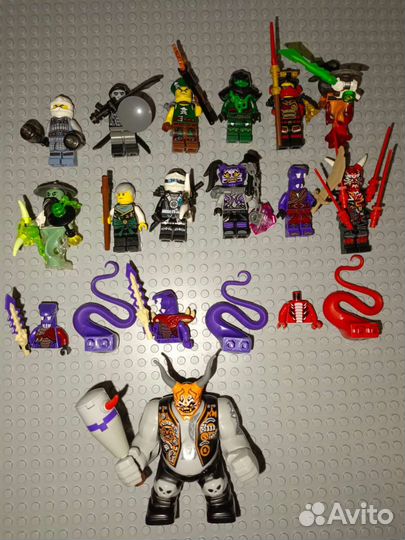 Lego Ninjago минифигурки