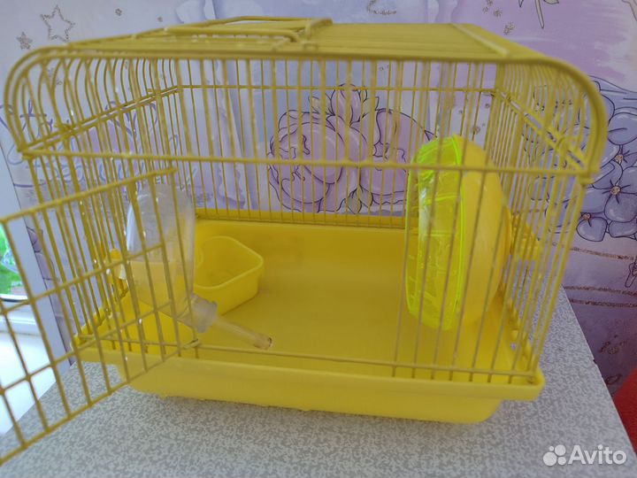 Клетка для хомяка полный комплект