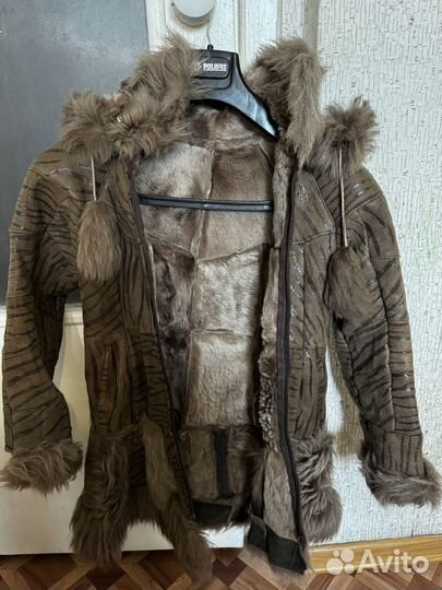 Дубленка на девочку 140-146