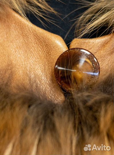 Безрукавка из лисы 44