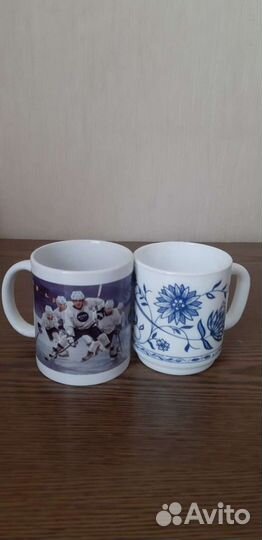 Кружки фарфоровые,бокалы