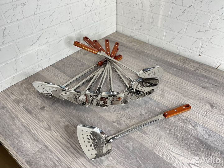 Лопатка для жарки шумовка для казана