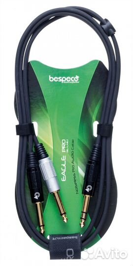Кабель межблочный стерео Jack-2Jack Bespeco eays2J