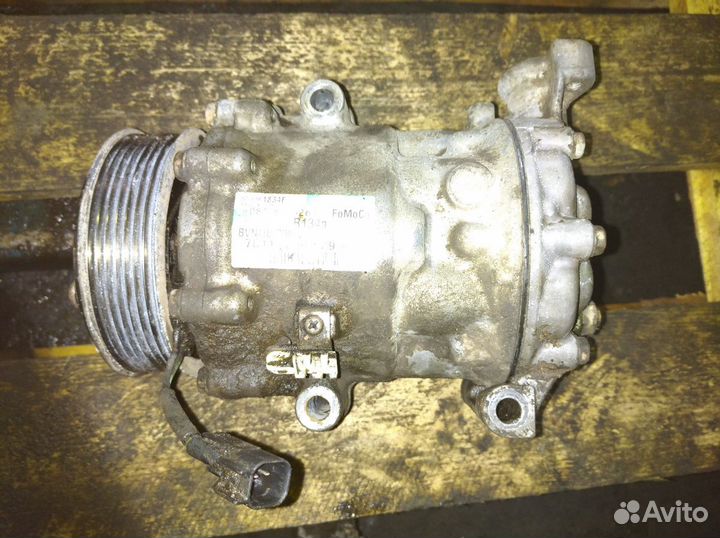 Компрессор кондиционера Форд Транзит 2014-2022