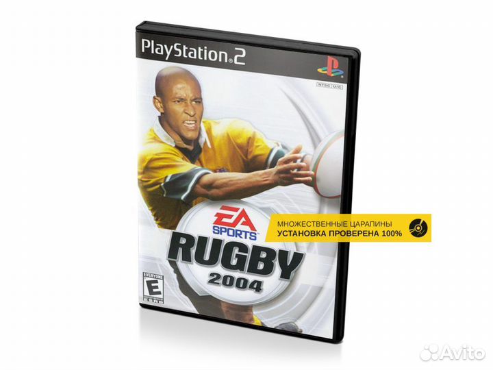 Rugby 2004, б/у, множ.царап., английский (PS2)