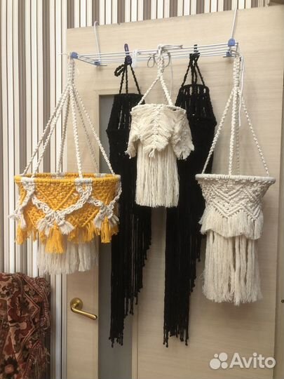 Абажуры и абажурчики. Макраме. Бохо