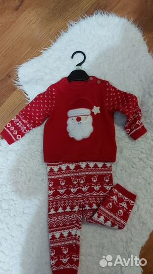 Новогодний костюм для новорожденного