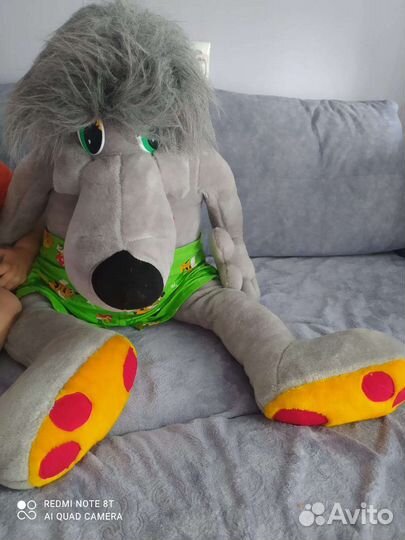 Мягкая игрушка волк