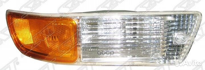 Поворот toyota RAV4 98-00 RH бело-желтый USA ty