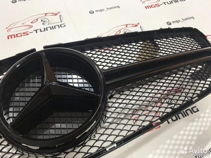 Решетка Mercedes A-class w176 AMG 45 Black
