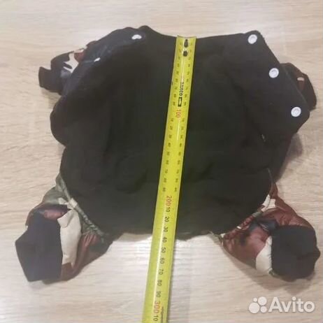 Комбинезон для собак мелкий пород на синтепоне