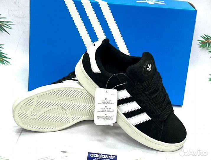 Кроссовки Adidas Campus 00s Black Люкс