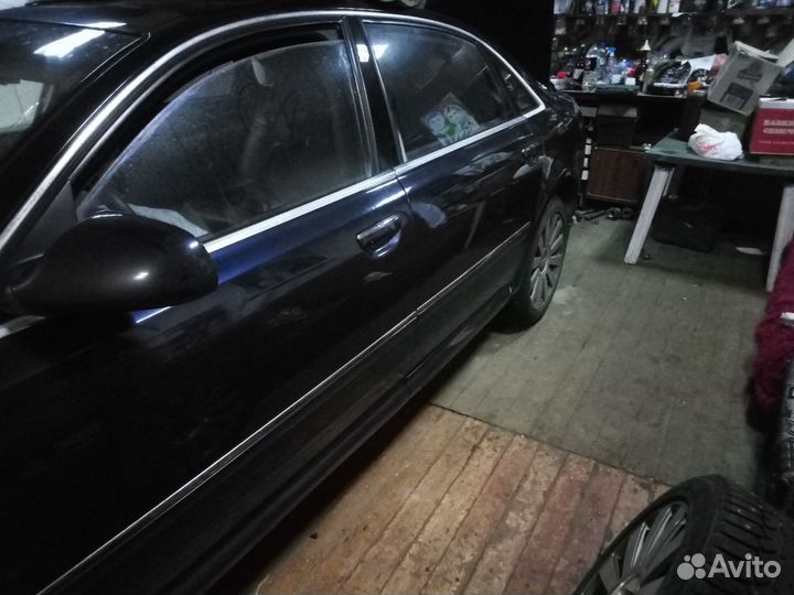 Двери ауди a8 d3 long 2004-2009тёмно-синий