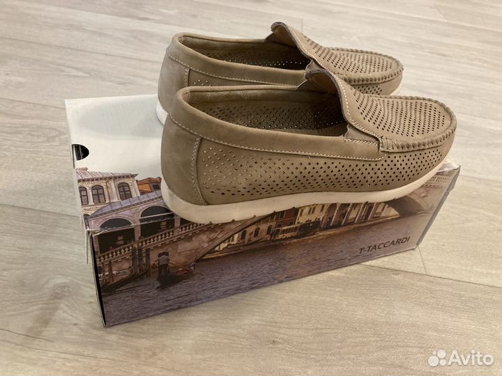 Мокасины мужские летние