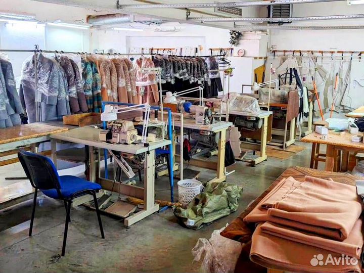 Швейное производство. 2 магазина. Товар 48млн.руб