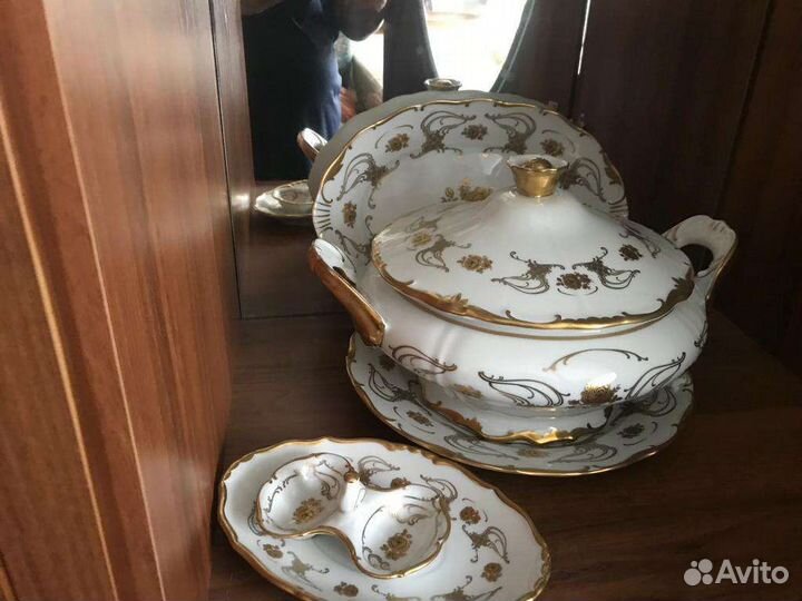 Ваза для фруктов богемия