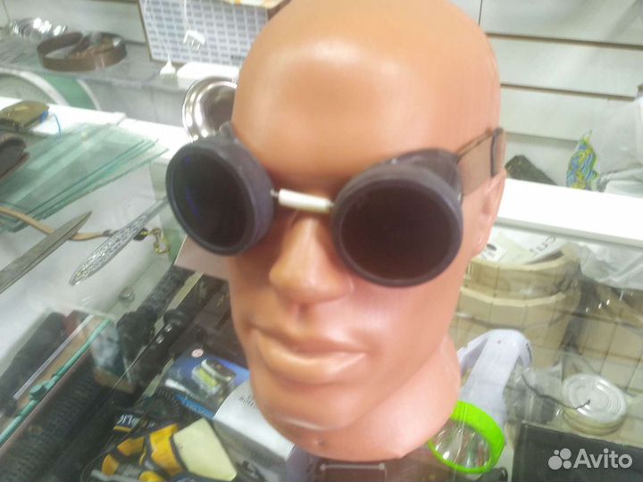 Очки защитные круглые +