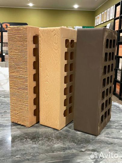 Облицовочный кирпич солома бархат жкз М175