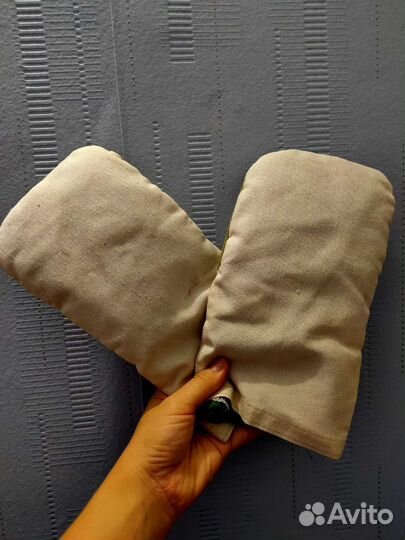 Верхонки утеплённые. одна пара