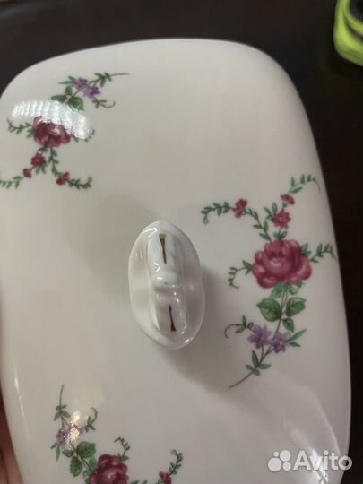 Масленка фарфор Chodziez