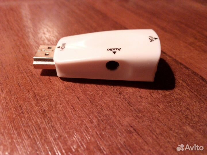 Hdmi-VGA конвертер со звуком, переходник, адаптер