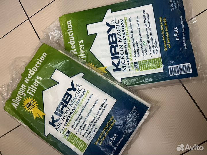 Мешки для пылесоса кирби