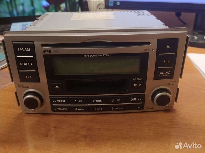 Штатная магнитола на hyundai santa fe 2