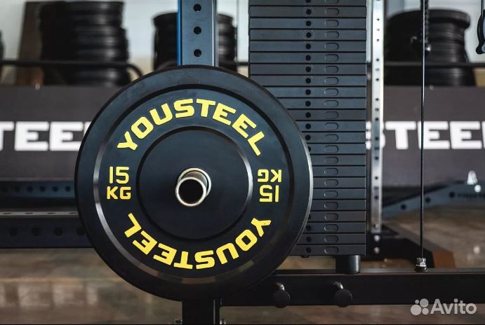 Диск каучуковый 15кг
