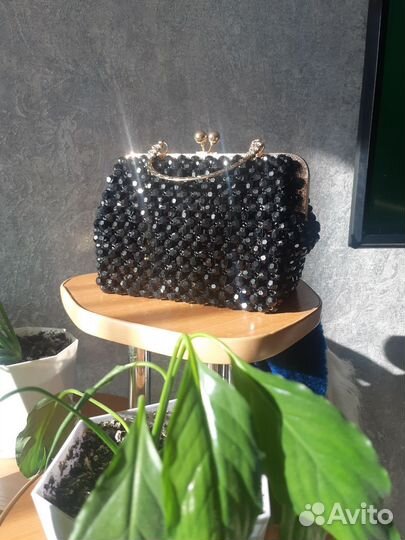 Сумка из бусин. Ручная работа