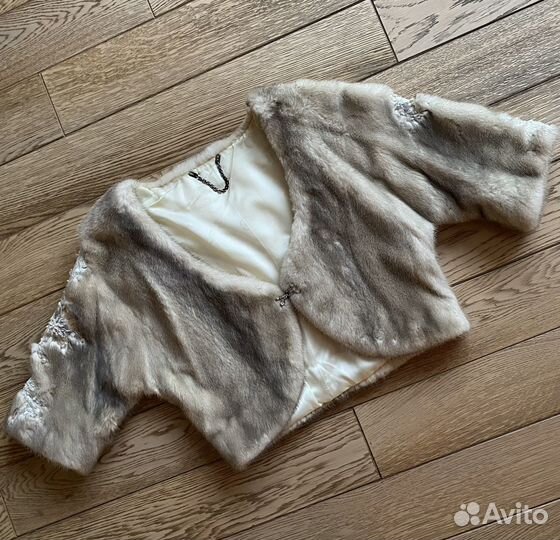 Болеро-накидка норковая