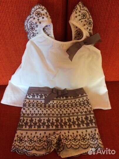 Летние костюмчики для девочки