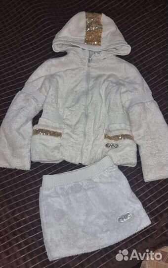 Одежда для девочки пакетом 4-5 лет