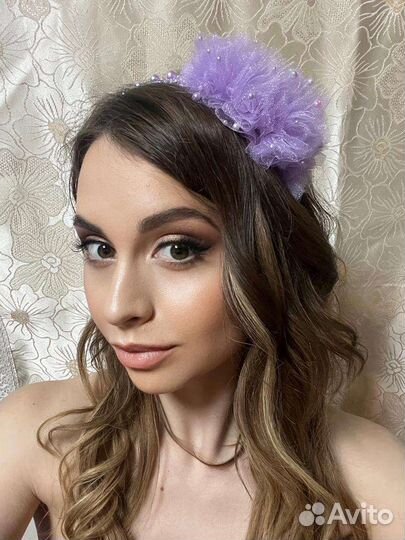 Ободок для волос ручной работы