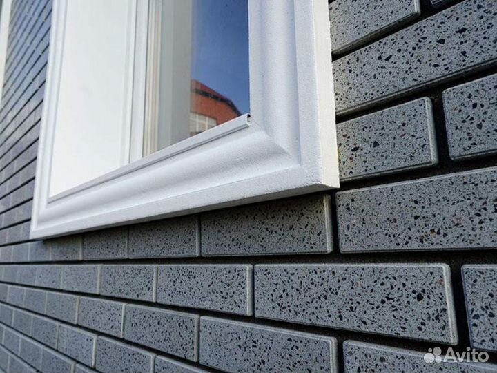 Панели под кирпич бревно