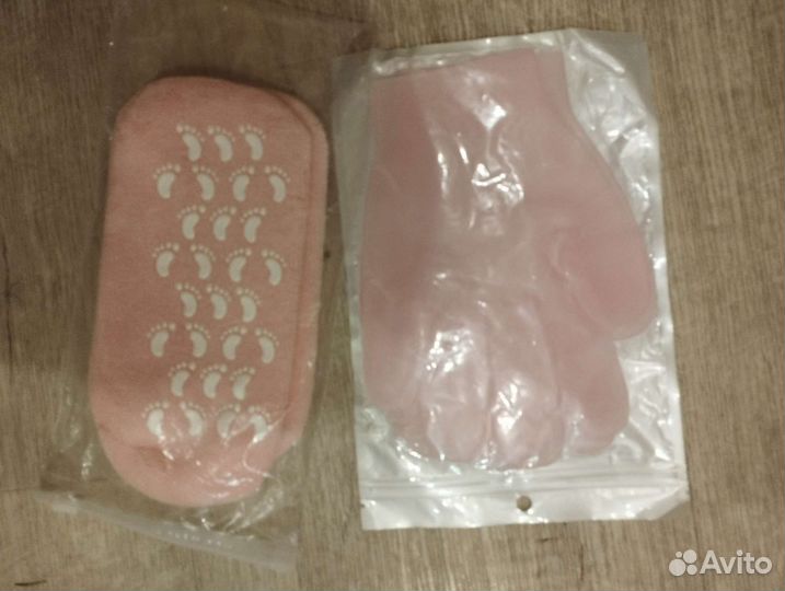 Гелевые носочки и перчатки spa