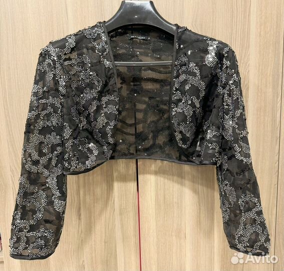 Болеро с пайетками р-р 48-52