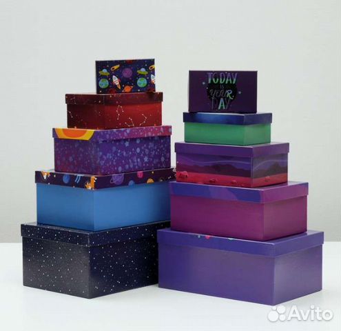 Подарочные коробки Космос