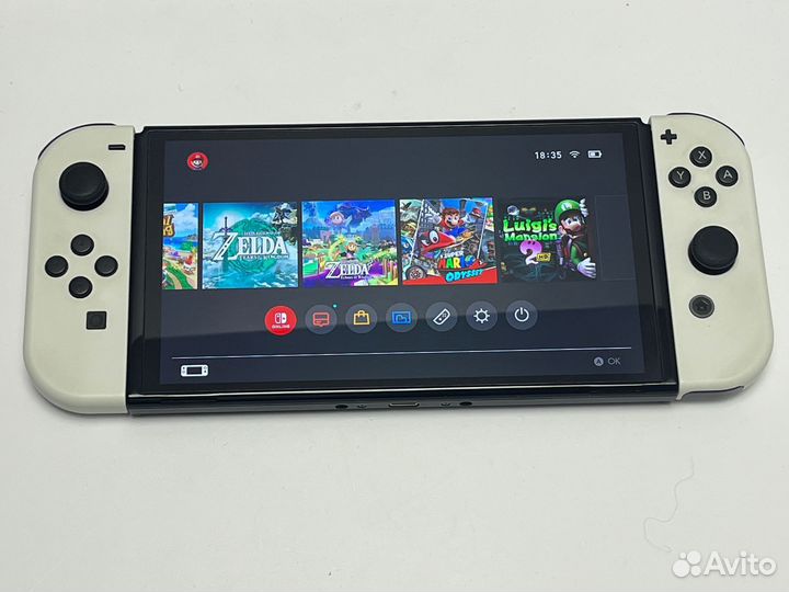 Nintendo switch oled прошитая чип