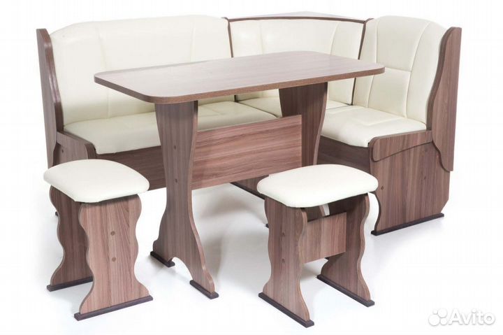 Кухонный уголок Остин темный арт54