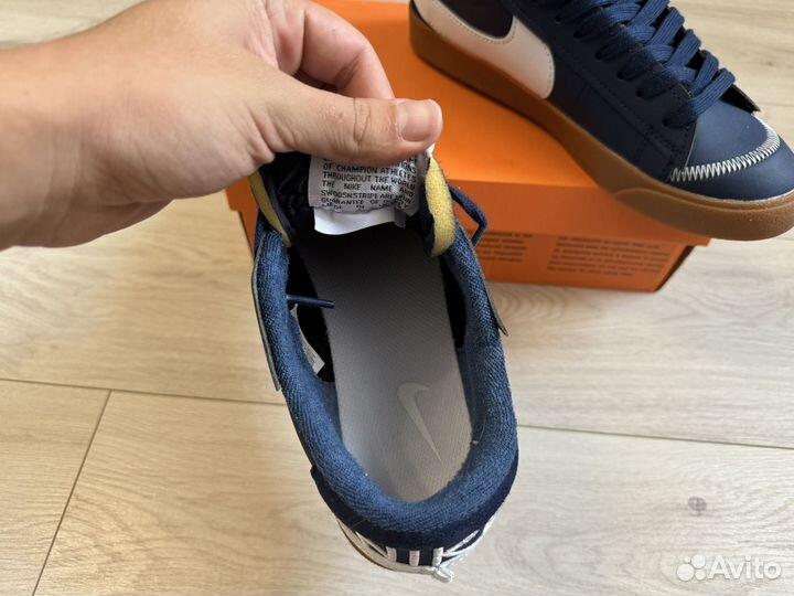 Кроссовки nike blazer low 77 jumbo