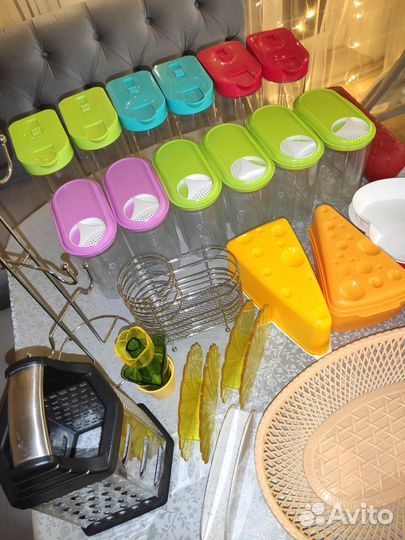 Держатели / контейнеры / кухонная утварь / посуда