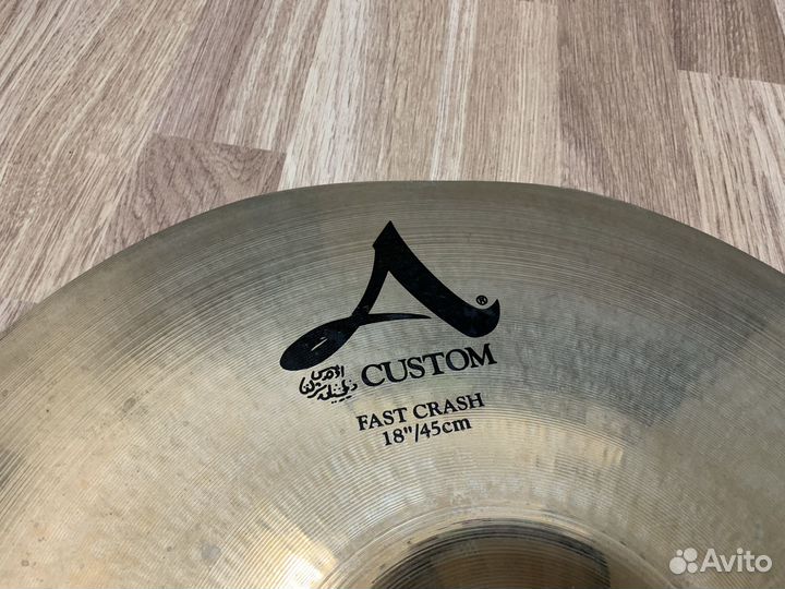 Zildjian 18 A custom Crash и fast. Собираем заказ