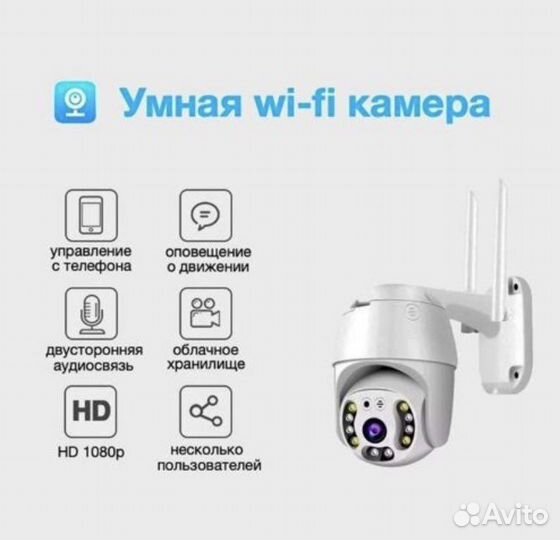 Wi fi smart camera (камера видеонаблюдения)