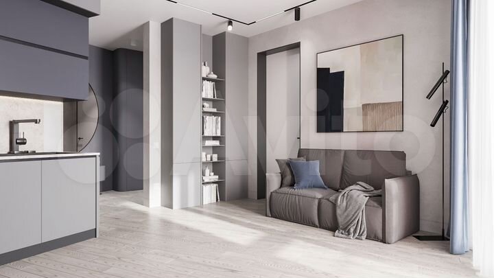 1-к. квартира, 44,9 м², 10/12 эт.