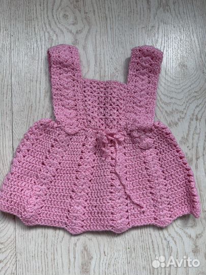 Вязанные детские вещи 3-12 месяцев