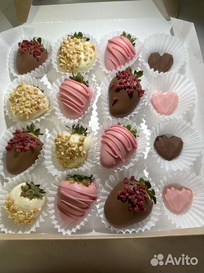 Клубника в шоколаде набор