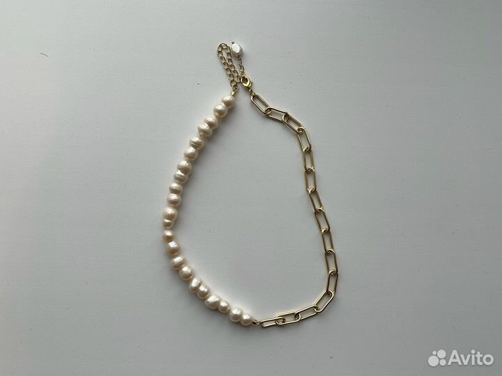 Цепочка с жемчугом